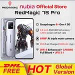 DHL FREE Global Version Nubia REDMAGIC 7S Pro Gaming MobilePhone 6.8'' AMOLED Snapdragon 8+ Gen 1 OctaCore 65W Gan FastCharge