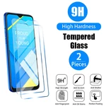 2PCS Tempered Glass for Realme X2 Pro GT Neo 2 3 C11 C21 Screen Protector for Realme GT 5G 8i 7 8 9 Pro Plus Glass