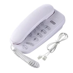 F3KE Wall Phone Fixed Landline Wall Telephones with Mute and Redial Call