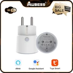 10a Power Socke Remote Contro Tuya Works With Alexa Google Home Wifi Wireless Outlet Mini Eu Plug