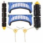 Replacement Vacuum Parts For Irobot Roomba 600 Series Vacuum Cleaner 1*brush+1*Beater Brushes +2*Side Brushes+2* Filters