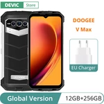 DOOGEE V Max 5G Global Version Smartphone Dimensity 1080 Octa Core 22000mAh Massive Battery 120Hz Display 108MP Triple Camera
