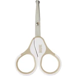 NUK Scissors detské nožničky s guľatou špičkou Beige 1 ks