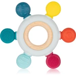 Canpol babies Teethers Wood-Silicone Rudder hryzadielko 1 ks