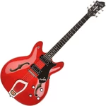 Hagstrom Viking Cherry Transparent Semiakustická gitara