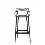 Masters stool 75 černá Kartell