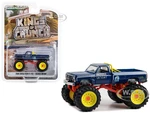 1986 Dodge Ram D-250 Monster Truck Dark Blue "Deadly Intent" "Kings of Crunch" Series 13 1/64 Diecast Model Car by Greenlight