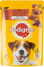 PEDIGREE Kapsička s hovädzím a pečeňou v želé 100g