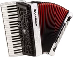 Hohner Bravo III 120 Blanc Accordéon à touches