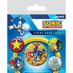 Set odznaků Sonic