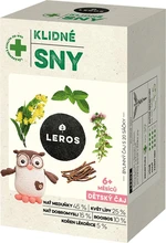 LEROS Dětský čaj klidné sny 30 g