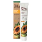 ECODENTA Certifikovaná organická zubná pasta bieliaca Papaya 75 ml