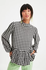 Trendyol Black Balloon Sleeve Blouse