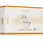 Oriflame Milk & Honey Gold Grand Celebration tuhé mýdlo s hydratačním účinkem 75 g