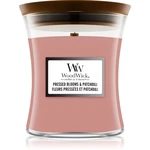 Woodwick Pressed Blooms & Patchouli vonná sviečka s dreveným knotom 275 g Woodwick Pressed Blooms & Patchouli vonná sviečka s dreveným knotom 275 g
