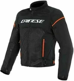 Dainese Air Frame D1 Tex Black/White/Fluo Red 46 Giacca in tessuto