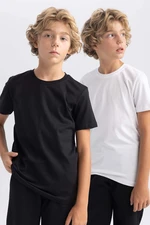 DEFACTO 2 piece Regular Fit Short Sleeve T-Shirt