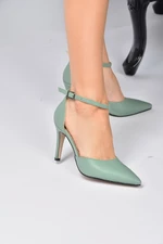 Fox Shoes Women's Green Heeled Shoes
