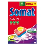 SOMAT Tablety do myčky All-in-1 Lemon & Lime 90 kusů