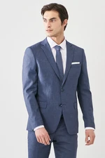 ALTINYILDIZ CLASSICS Men's Navy Blue Slim Fit Slim Fit Suit
