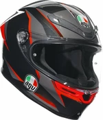 AGV K6 S Slashcut Black/Grey/Red 2XL Bukósisak