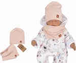 Z&Z Dvouvrstvá žebrovaná čepička + nákrčník, růžová, vel. 80-86 (12-18m) Z&Z Dvouvrstvá žebrovaná čepička + nákrčník, růžová, vel. 80-86 (12-18m)