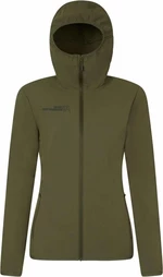 Rock Experience Solstice 2.0 Hoodie Softshell Woman Jacket Olive Night L Chaqueta para exteriores
