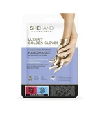 SheCosmetics SheHand Luxury Golden zlaté zjemňující rukavice 1 pár