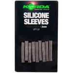 Korda silikonový převlek Silicone Sleeves Camo Green 3mm 20ks