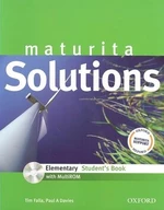 Maturita Solutions Elementary Student´s Book + CD CZ edition - Tim Falla, Paul Davies