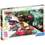 Clementoni 23774 - Puzzle Maxi 104 Disney Disney Pixar CARS: Auta na cestách