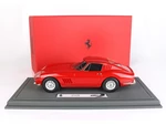 1964 Ferrari 275 GTB Short Nose Red with DISPLAY CASE Limited Edition to 200 pieces Worldwide 1/18 Model Car by BBR