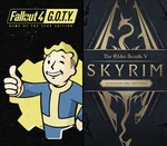 The Elder Scrolls V: Skyrim Anniversary Edition + Fallout 4 G.O.T.Y. PlayStation 5 Account