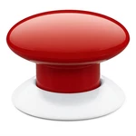 Tlacitko Fibaro Button pro Apple HomeKit (FGBHPB-103) červené inteligentné bezdrôtové tlačidlo • kompatibilné s Apple HomeKit • Bluetooth • jednoduchá