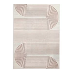 Różowo-jasnoszary dywan 160x220 cm Apollo – Think Rugs