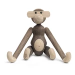 Figurka z litego drewna dębowego Kay Bojesen Denmark Monkey