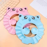 Adjustable Baby Shower Caps Child Waterproof Shampoo Hat Kids Boys Girls Wash Hair Bath Shield Ear Eye Protection Visor