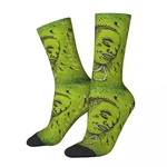 Young Thug Rapper Hip Hop Design Theme Crew Socks Accessories for Unisex Cozy Sock