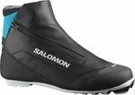 Salomon RC8 Prolink Black/Process Blue 10,5 Botas de esquí de fondo