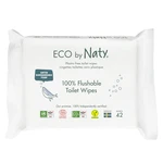 ECO BY NATY Vlhčené splachovatelné ubrousky s funkcí toaletního papíru ECO bez vůně 42 ks ECO BY NATY Vlhčené splachovatelné ubrousky s funkcí toaletního papíru ECO bez vůně 42 ks