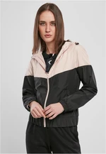 Women's windbreaker Arrow light pink/black