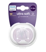 PHILIPS AVENT Philips AVENT Šidítko Ultrasoft Premium 0-6m fialová