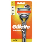 GILLETTE Fusion Strojček + 2 hlavice