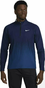 Nike Dri-Fit ADV Mens Half-Zip Top Midnight Navy/Court Blue/White M Sudadera con capucha/Suéter