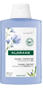 Klorane Šampón s BIO ľanom – pre jemné vlasy bez objemu 200 ml