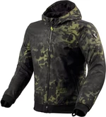 Rev'it! Jacket Saros WB Black/Dark Green XL Chaqueta textil