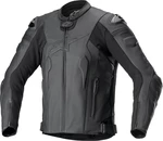 Alpinestars Missile V2 Leather Jacket Black/Black 56 Giacca di pelle