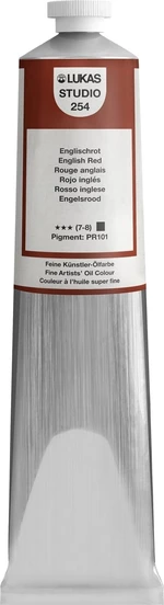 Lukas Studio Peinture à l'huile 200 ml English Red