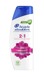 Head&Shoulders Anti-Hairfall 2v1 Smooth&Silky Šampon proti lupům 330 ml