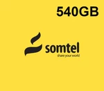Somtel 540GB Data Mobile Top-up SO